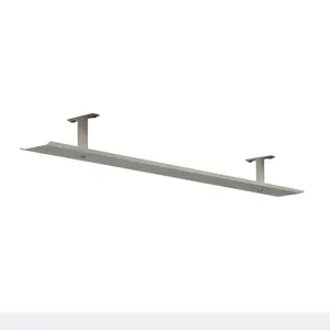 Bergen Circle Commercial Office Desk Component, White finish