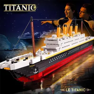 Titanic Building Block Model Kit, 4288 Pieces, High Difficulty, Adult Collectible Toy, Desk Decoration, Perfect Birthday Gift for Kids, Building Blocks Set