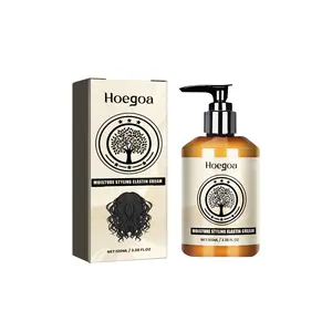 Morocco Moisturize Styling Elastin Cream Moisturizing Styling Cream For Curly Hair and Hair Styling Christmas Gift 100ml