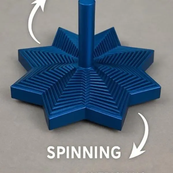 Aurora Bloom Spinner – Expanding Stress Relief Fidget Toy