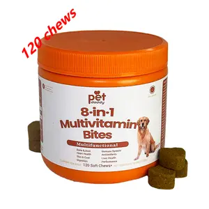 300gXXL Family Size ,Petdaddy 30-in-1 Chewable Multivitamin Bite for Dogs, Soft Chew Immune Support Dog Treats