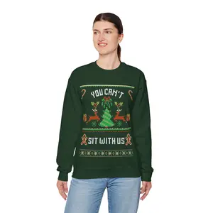 Mean Girls Ugly Christmas Sweater | You Can't Sit With Us | Movie Christmas Tee | Mean Girls Merch