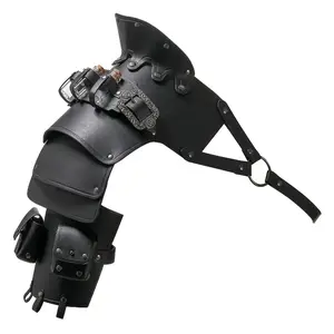 [Punk Warrior Armor] Retro Warrior Shoulder Armor | Medieval Punk Style for Mardelas Halloween Easter Costumes Cool And Handsome