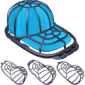 2 Pack Baseball Cap Washer Hat Cleaner for Washing Machine Hat Shaper for Dishwasher Hat Cage Rack Frame fit Adult and Children Wash Caps