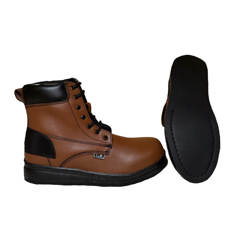 Roofing Work Boots, Grey Roof