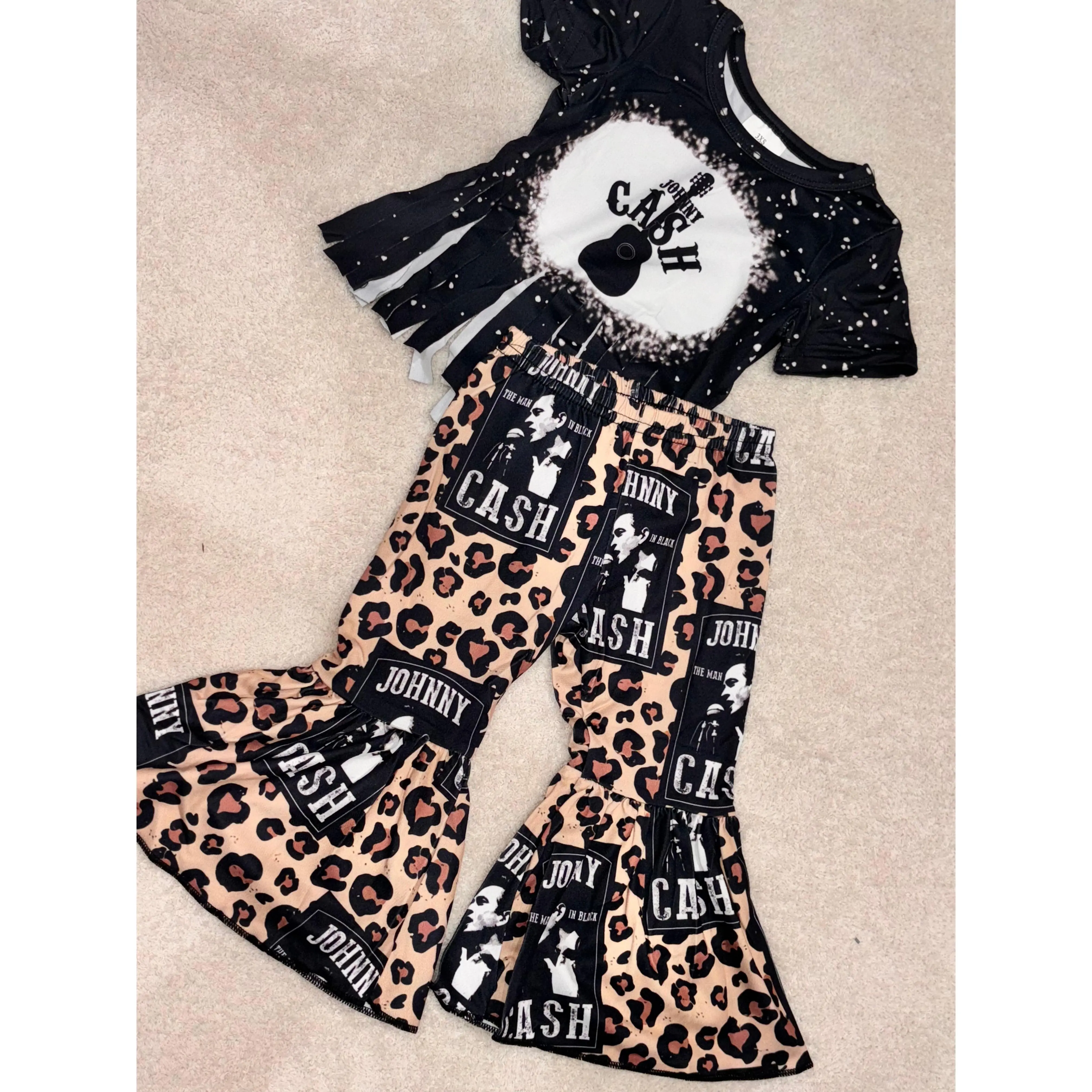 Johnny Cash Flare Set