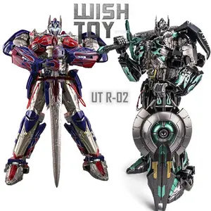 Unique Toys Transformation UT R02 R-02 R02B R-02 Challenger OP Commander Knight Warrior Movie Action Figure Robot Toys