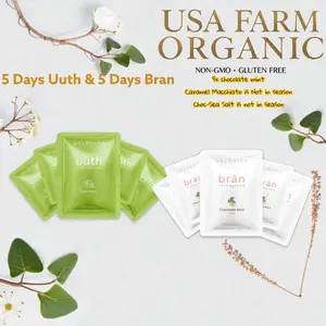 September Restock Sale 5 Day Wellness Pack 5 Day Brān  & 5 Day Uuth Vitality 10 Packets of Snaps Variety All Flavors Tea Beverage Supplement Energy Non-GMO Gluten Free USA Farm Organic