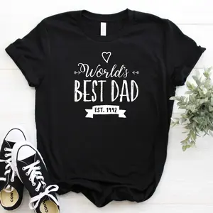 Men's Father's Day celebration and family milestone announcement Graphic T-Shirt - Short Sleeve Crew Neck Regular Fit Casual Wear | Soft & Breathable Fabric, Durable Print, Everyday Comfort, Machine Washable, minimalist and clean with a personal touch