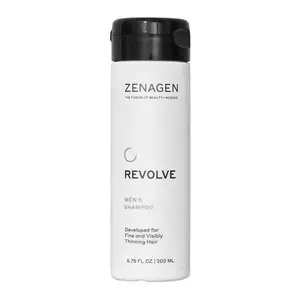 ZENAGEN Revolve Men's Thickening Shampoo | Supports Appearance of Fuller, Healthier-Looking Hair, Developed for Fine & Visibly Thinning Hair, Plant-Based, Color-Safe, 5-Minute Treatment