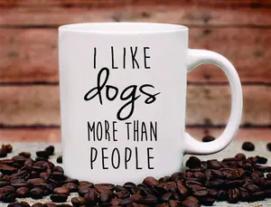 Custom I Like Dogs More Than People Mug, I Like Dogs More Than People Mug, Dog Mugs, Dog Lovers Mug,Custom Dog Mug, Funny Dog Mug, Dog Mom
