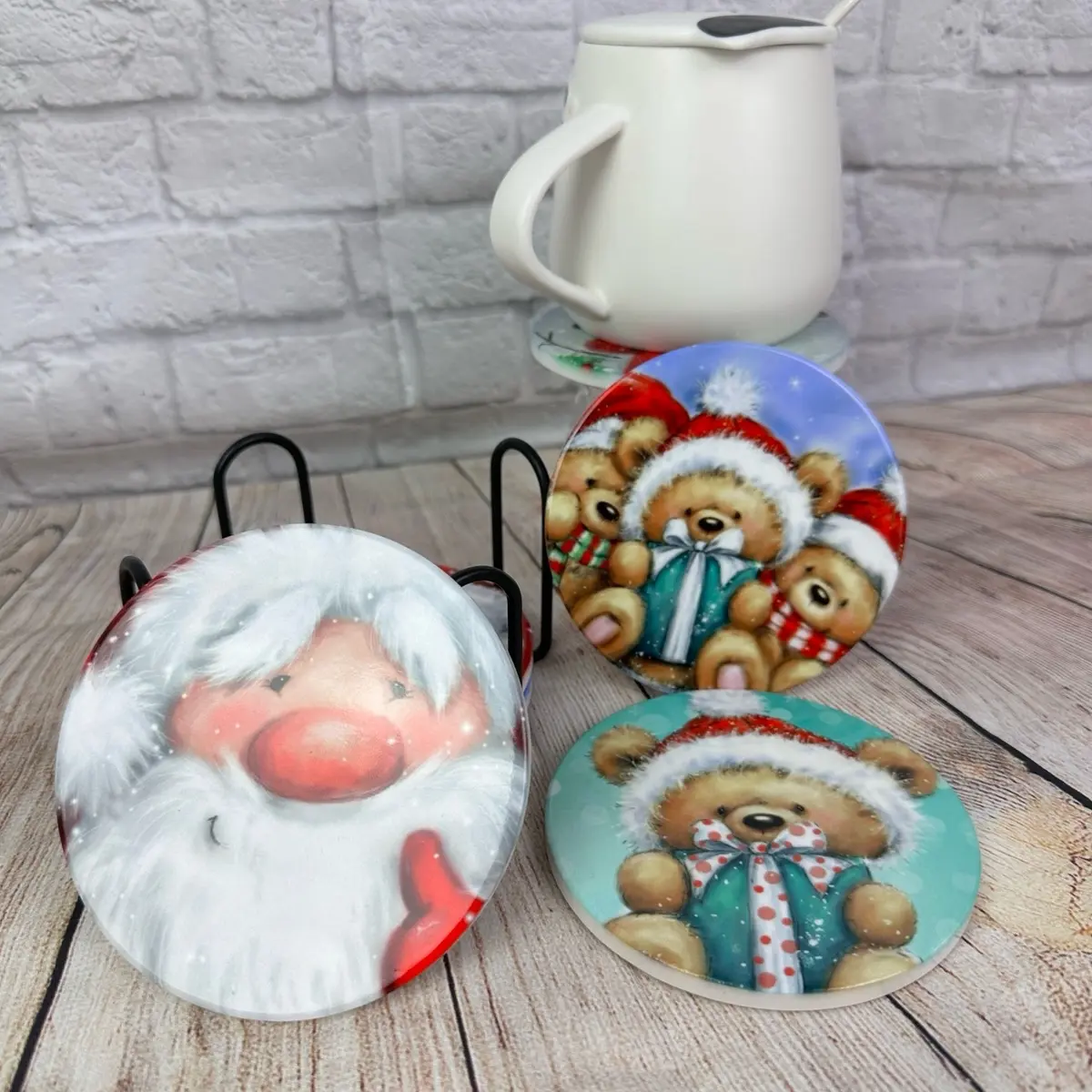 Christmas Ceramic Coasters