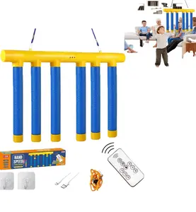 Reflex Challenge Game - Hand-Eye Coordination Training Toy with 3 Adjustable Speed Settings, parent-child interaction,Upgrade Remote Control & Catching Sticks Game,Fun toys, birthday gifts