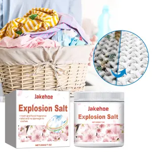 Explosion Salt, Laundry Powder 7 Oz, 3-in-1 He Compatible, Floral Laundry Detergent, Waterfall Delight Scent, Estore Clothes to Cleanliness