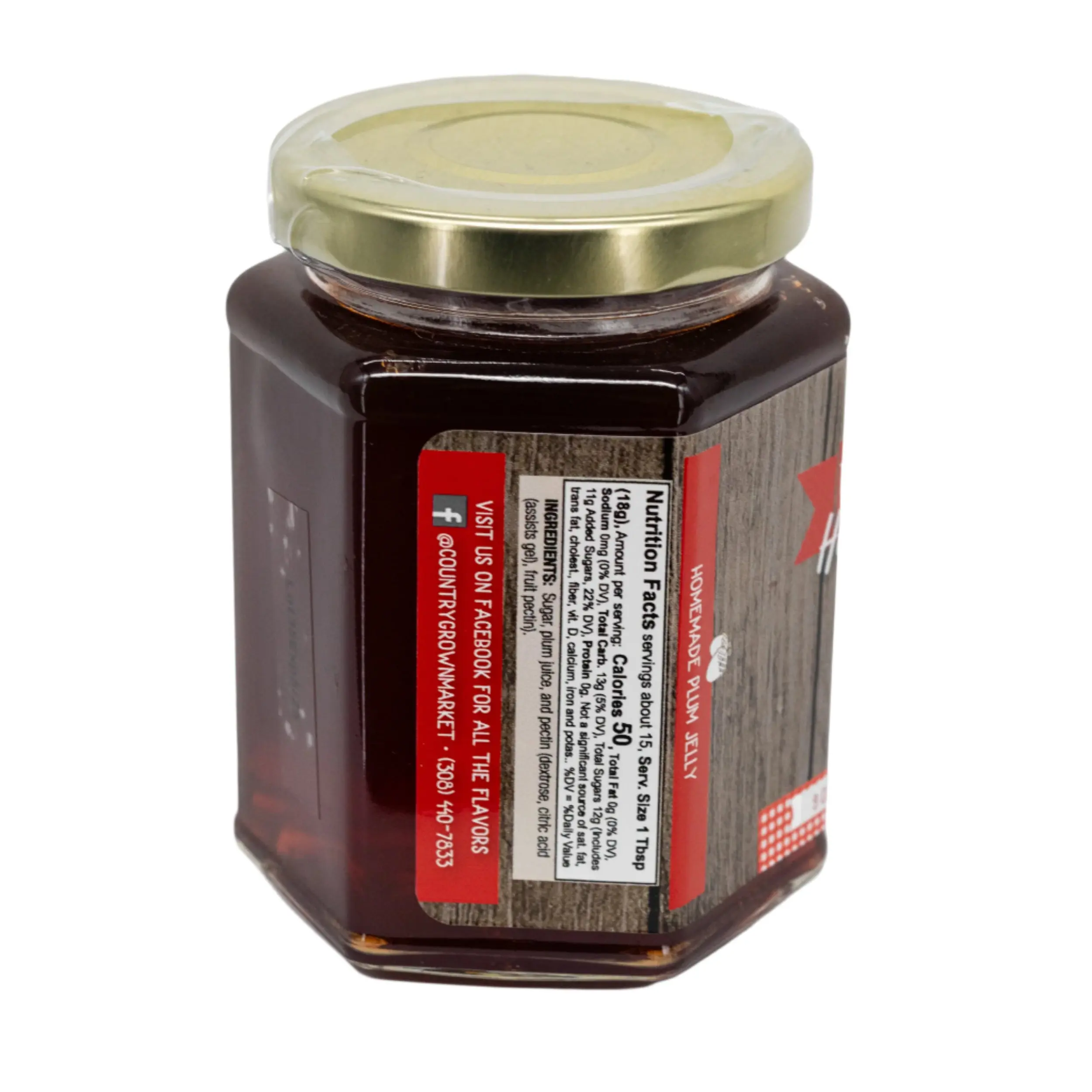 Plum Jelly | 9 oz | Nutt Family Jams & Jellies