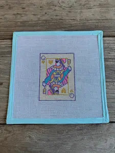 Queen of Hearts Champagne Card