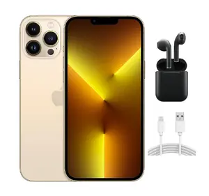 Refurbished iPhone 13 Pro Max (Unlocked) - Excellent Condition with Wireless Earbuds & 1 Year Warranty A2484