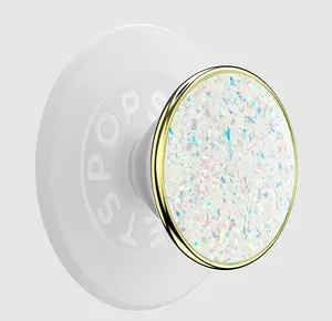 PopSockets Luxe Series Opal Finish Magnetic PopGrip - MagSafe Luxe Enamel Cellphone Stand, Tech Accessories for Mobile Phone Holders & Mounts