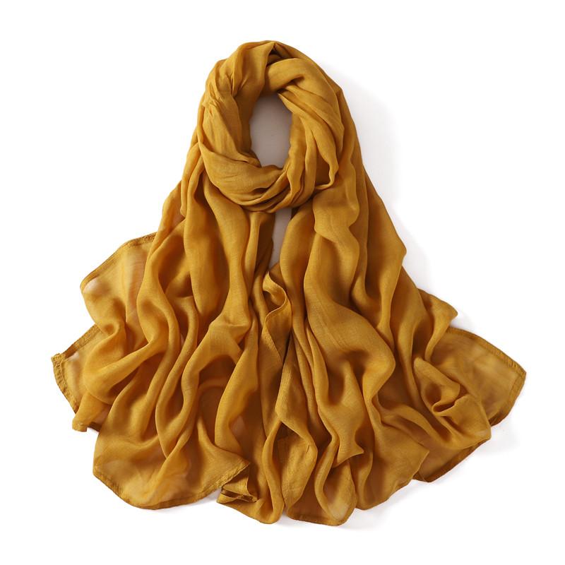 Modal Plain Hijab Scarf Rayon