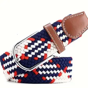 Golf Belt For Men Fits All Sizes (Red/White/Blue)