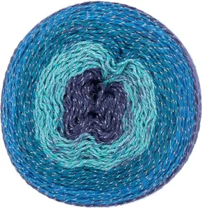 Red Heart Croquette Crochet Yarn 45g/1.5oz Shades In Tidepool