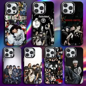 Tom Bill Kaulitz Tokio Hotel Phone Case For iPhone 17,16,15,14,13,12,11,Pro,Max,Plus,Mini,XS,SE Anti Fall Black Matte Hard Bumper
