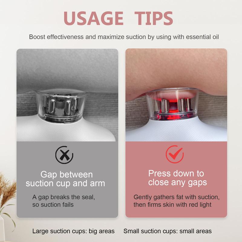 Massager with Vitamin C Oil for Complete At-Home Body Care Experience 3-in-1 Technology & Hydration Benefits