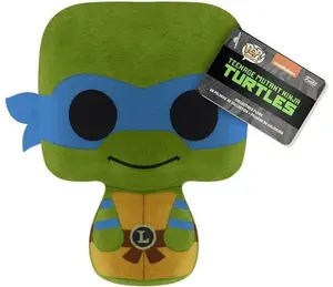 Funko Beanbag Plush: Teenage Mutant Ninja Turtles - Leo 6" (TMNT)  [COLLECTIBLES] Plush, Collectible