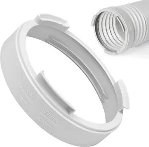 5.9 Inch Portable Air Conditioner Hose Exhaust Coupler, Portable AC Hose Connector Adapter Fit for  Mobile AC Unit Vent, Portable Air Conditioner  & Accessories- Round AC Window Vent Kit