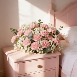 68pcs Artificial Flower Arrangement Set, Eucalyptus, Perfect for Home Decor & Special Occasions, Long-Lasting Floral Design for Mother’s Day Gift