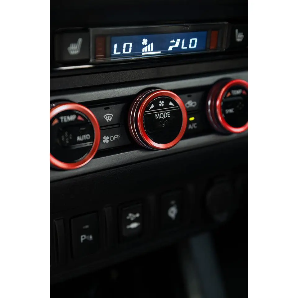Aluminum Interior Knobs For Tacoma (2016-2023)