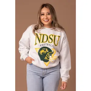 North Dakota State Throwback Football Crew Neck