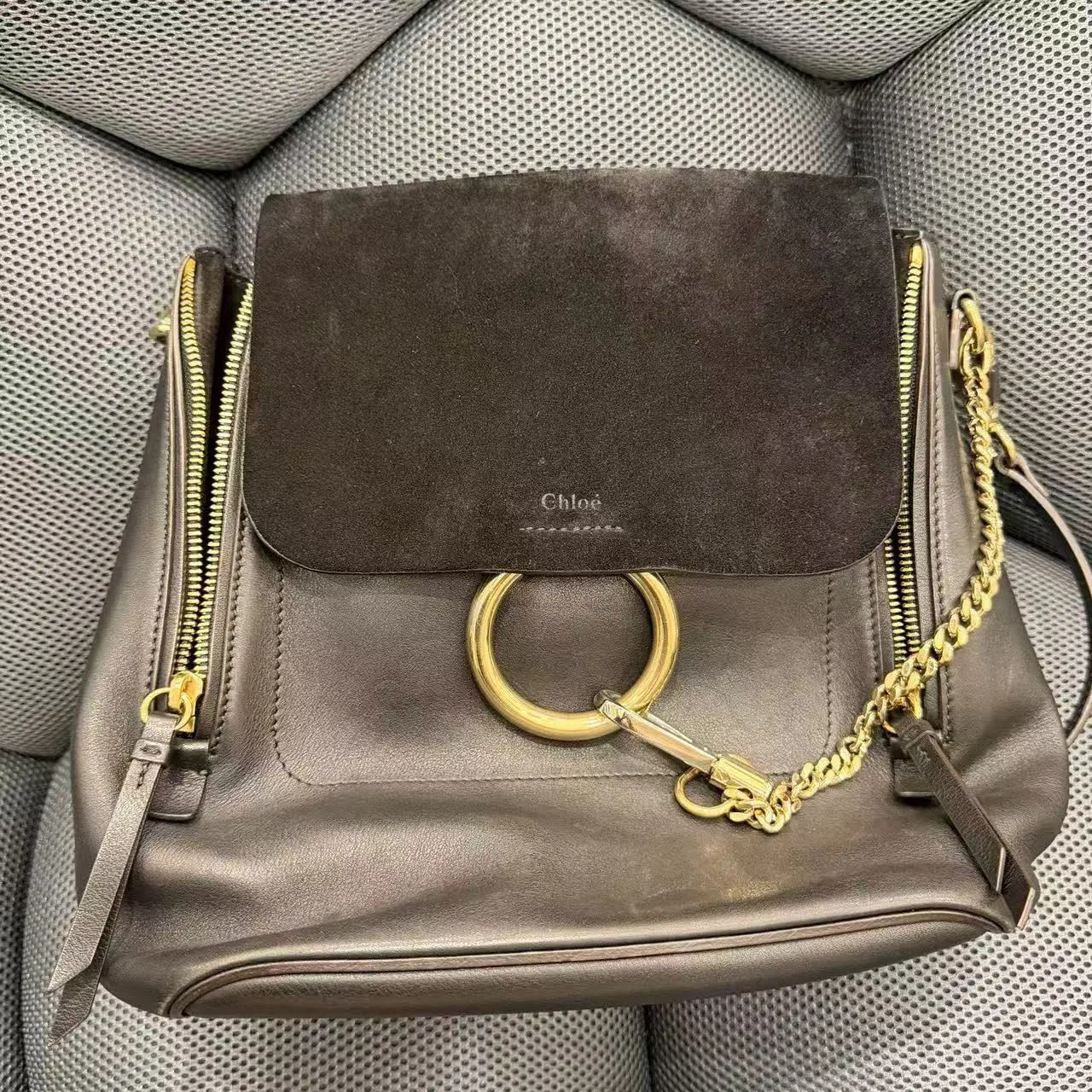 Pre-owned Chloé Chloe Black Backpack