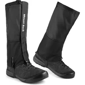 Waterproof Leg Gaiters – 420D/600D Nylon Boot Covers, Cold-Resistant TPU Straps, Hiking, Mountaineering, Skiing & Hunting