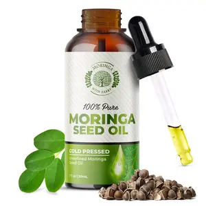 Pure Moringa Oil for Skin, Face, Hair and Nail Moisturizing - Skincare, Moisturizer - Skin Repair - Moringa Seed Oil - Moringa Oil