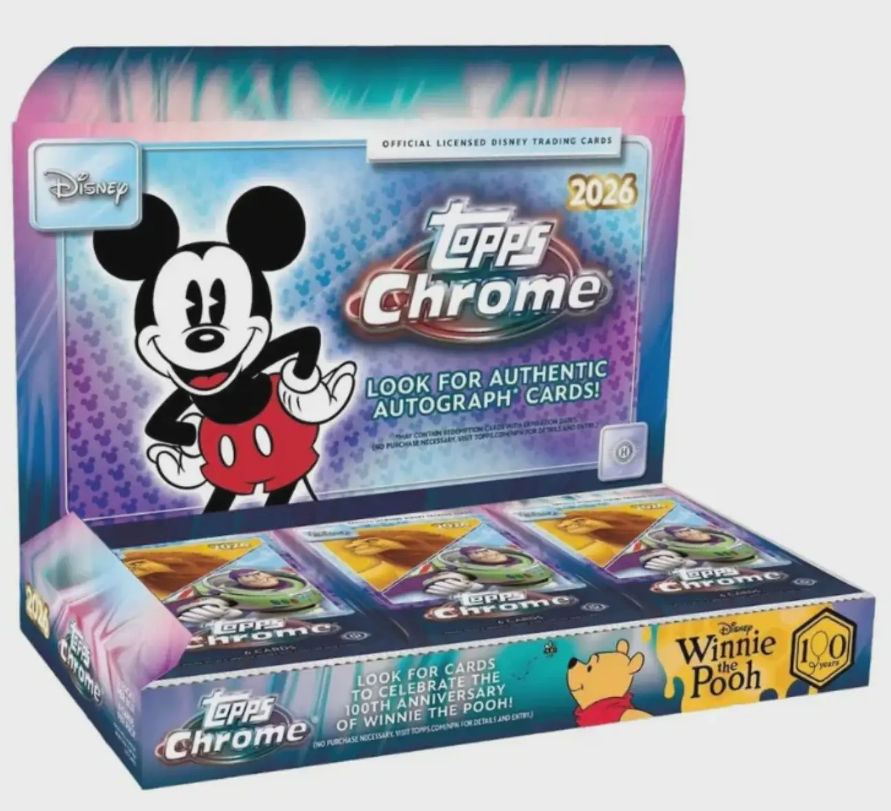 2026 Topps Disney Chrome Hobby box