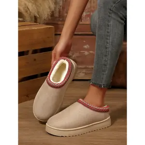 Tasman Slippers, Fuzzy Warm Slippers, Comfortable Indoor Footwear, Stylish Winter Shoes, Soft and Warm Design, Perfect for Home Use