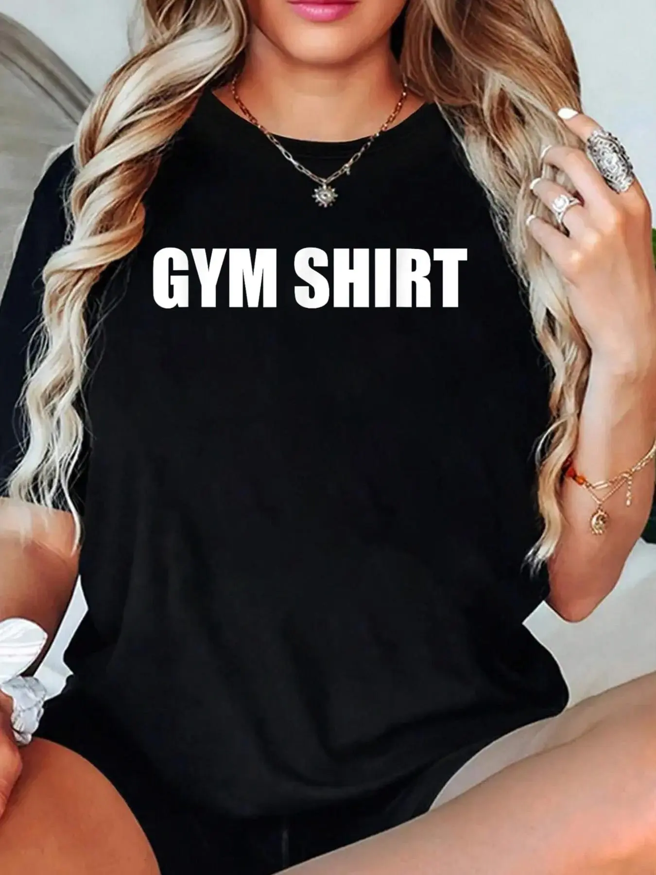 This Is My Gym Shirt Workout Train Fitness Yoga Humor Tee T-Shirt funny graphic tees vintage graphic tees women's shirts