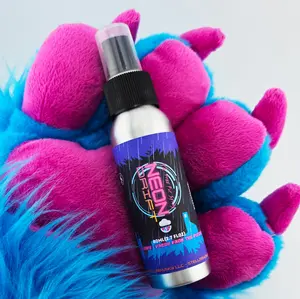 Fursuit Freshner Spray - IPA Free Formula - Long Lasting Fabric Safe Deodorizer for Cosplay Gear & Costume Fabrics - 80 mL Aluminium Bottle