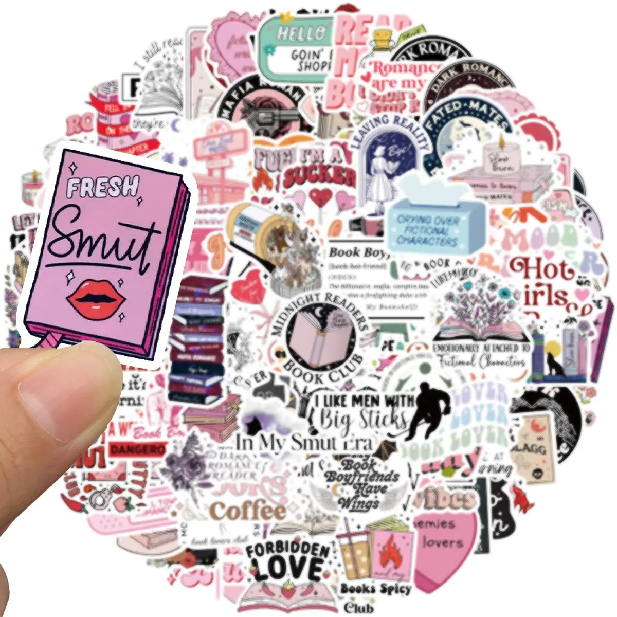 Book Sticker Pack, 150pcs/set Reading Sticker for Bookish Adults Kids, Teachers Reading Rewards for Students, Bookish Gifts