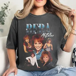 Reba McEntire Graphic Tee, The Queen of Country T-Shirt, Vintage Bootleg Rap Shirt, Gift For Her