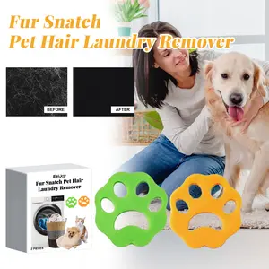 Pet Cat's Paw Silicone Hair Remover Home Hair Remover Can Be Washed With Double-Sided Dust Adsorption Silica Gel Laundry chom  chom  roller sticky lint roller