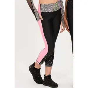 Dynamic Legging in Orchid Pink Crystal Couture - FINAL SALE