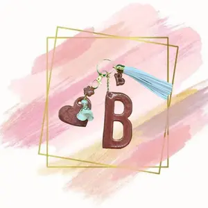 Big letter keychain