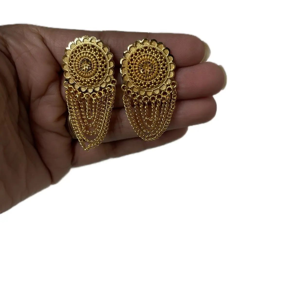 Earstud GP Chain design Nepali Traditional Ear stud