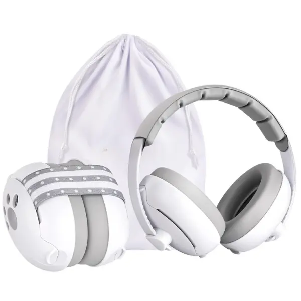 Halloween Fall Gift  Baby Headphones for Noise, 2-in-1 Baby Ear Muffs Noise Protection for Ages 0-48 Months with Adjustable Headband Infant, Baby Hearing Protection Earmuffs for Outdoor, Sleep, Airplane & Music Festivals