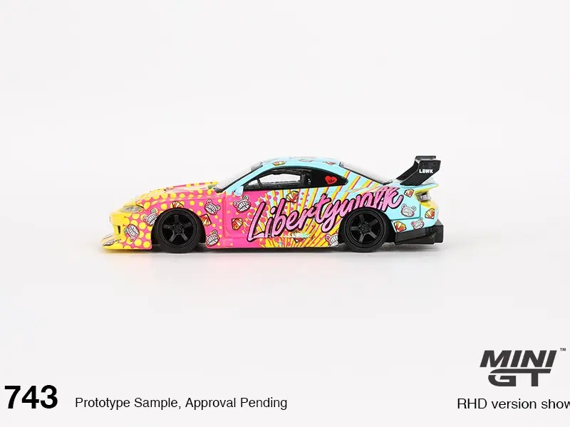 Mini GT 1:64 Nissan LB-Super Silhouette S15 SILVIA LBWK KUMA #743