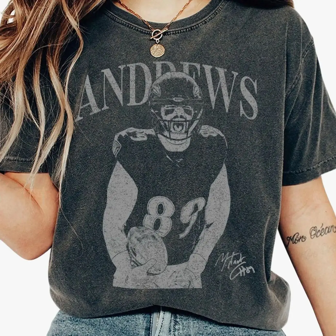 Mark Andrews Shirt, Baltimore Game Day Shirt, Cotton