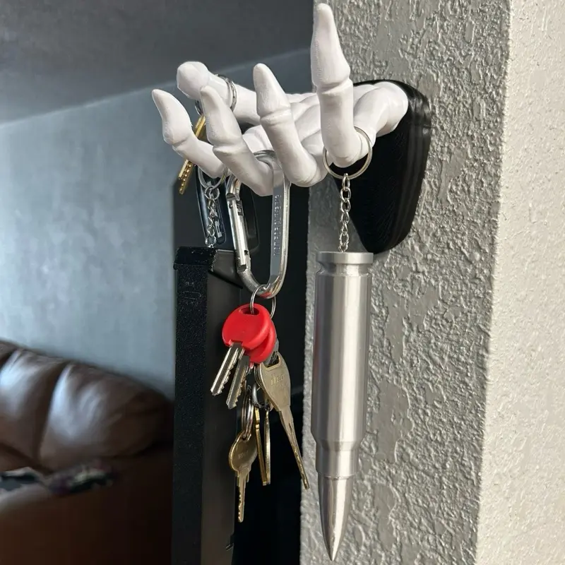 Skeleton Hands Key Hanger Keychain Hooks Skeleton Hands Key Hanger Keychain Hooks