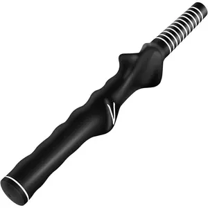 Graingan 1Pcs Right Hand Golf Grip Trainer for Improving Hand Positioning|     Lightweight Golf Swing Trainer RH|     Molded Anti-Slip Wrist Trainer Golf Swing Grip|     Black